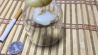 新疆和田玉精品包金挂坠白玉籽料