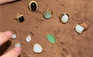 留住那些美好(和田玉包金物件)